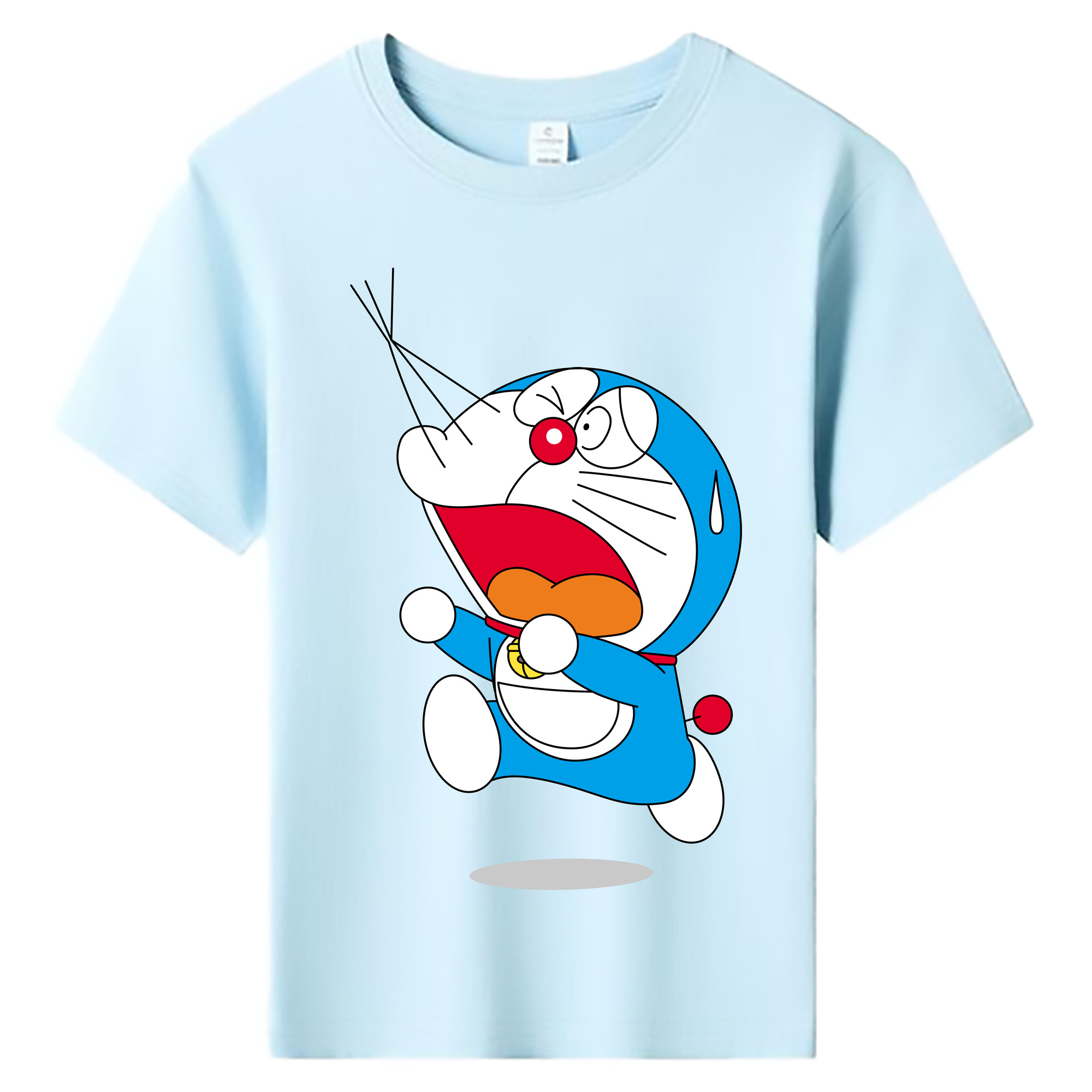 （画像用） ドラえもん Doraemon 綿100％キッズTシャツ（フロントプリント）